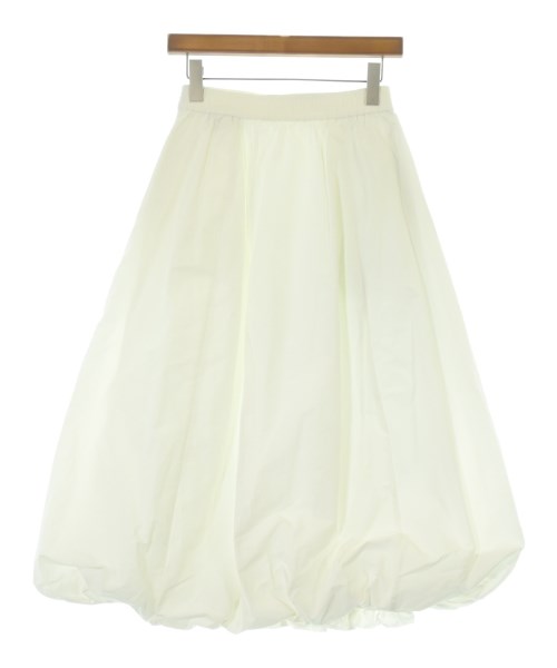 PLST（プラステ）ロング・マキシ丈スカート 白 サイズ:M レディース/2200654999325