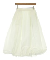 PLST（プラステ）ロング・マキシ丈スカート 白 サイズ:M レディース/2200654999325