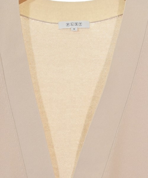 PLST（プラステ）カーディガン ベージュ サイズ:M レディース/2200657524173