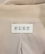 PLST（プラステ）ノーカラージャケット ベージュ サイズ:S レディース/2200702619014
