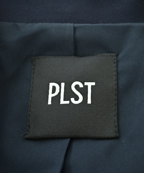 PLST（プラステ）ノーカラージャケット 紺 サイズ:S レディース/2200702619137