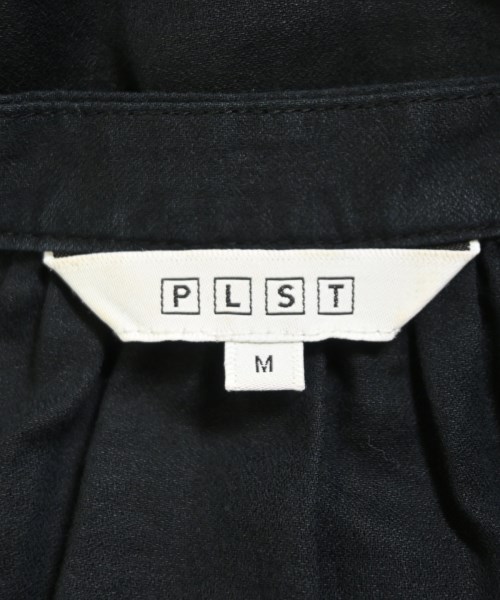 PLST（プラステ）シャツワンピース 黒 サイズ:M レディース/2200714874128