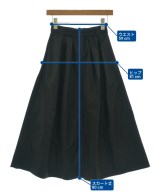 PLST（プラステ）ロング・マキシ丈スカート 黒 サイズ:S レディース/2200719129070