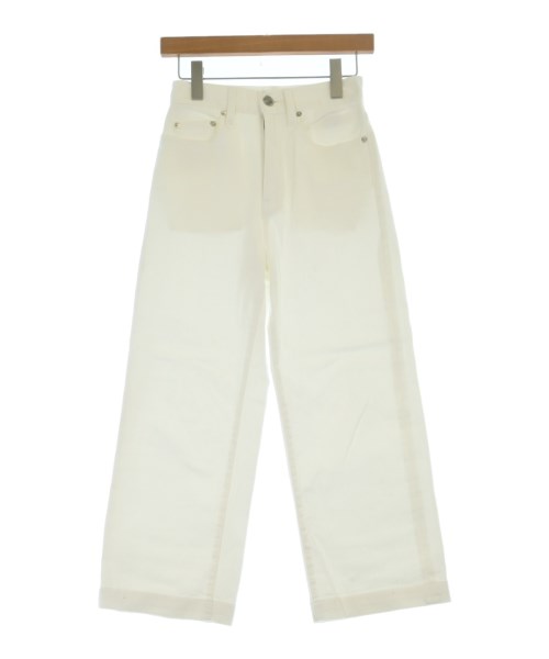 PLST(プラステ)デニムパンツ 白 サイズ:XXS/2200632317028