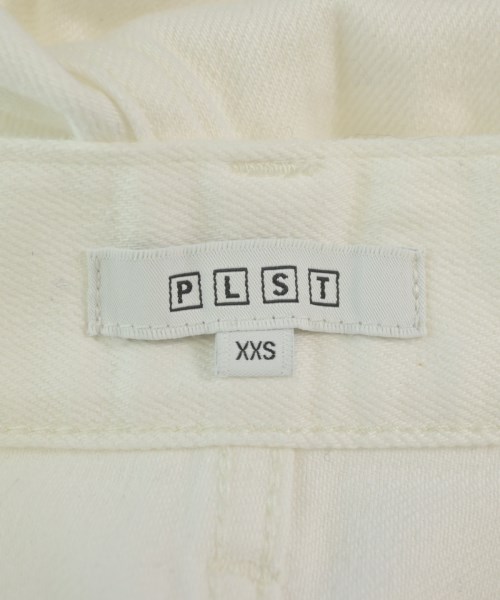 PLST（プラステ）デニムパンツ 白 サイズ:XXS レディース/2200632317028