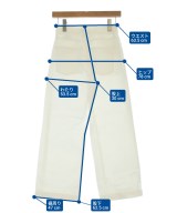 PLST（プラステ）デニムパンツ 白 サイズ:XXS レディース/2200632317028