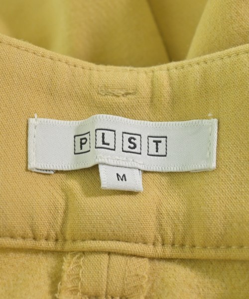 PLST（プラステ）スラックス 黄 サイズ:M レディース/2200634650024