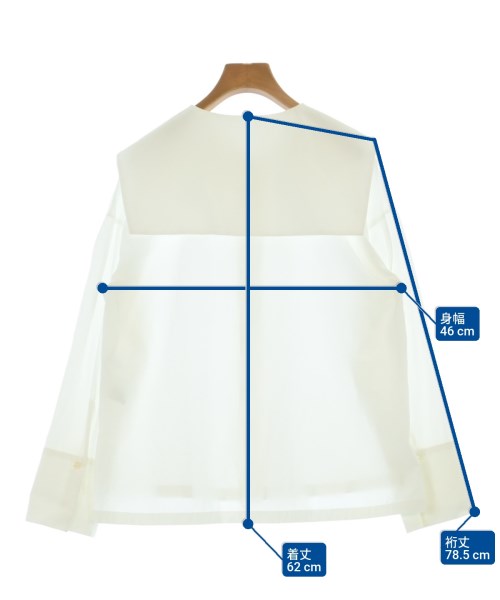 PLST（プラステ）ブラウス 白 サイズ:S レディース/2200645812039