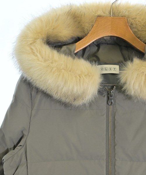 PLST（プラステ）ダウンコート グレー サイズ:S レディース/2200646840017