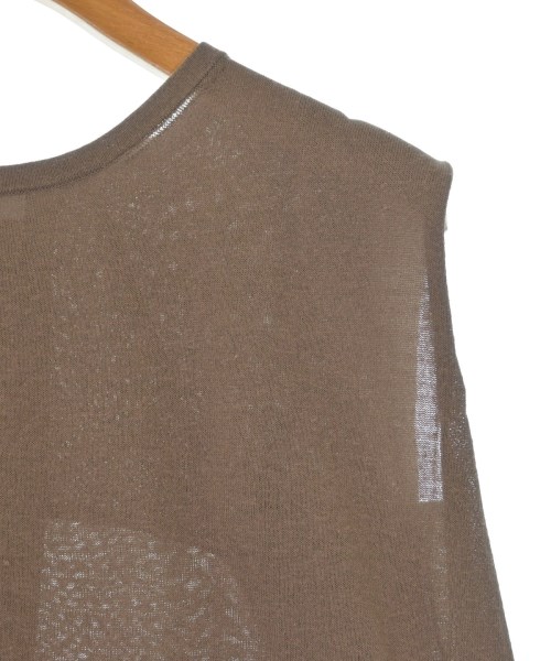PLST（プラステ）ベスト/ノースリーブ 茶 サイズ:M レディース/2200614680386