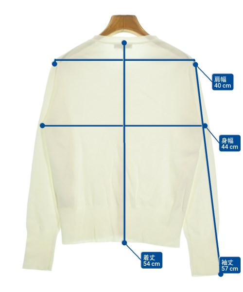 PLST（プラステ）カーディガン 白 サイズ:M レディース/2200641262128