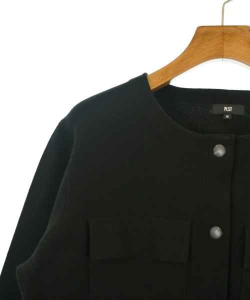 PLST（プラステ）カーディガン 黒 サイズ:M レディース/2200648702030