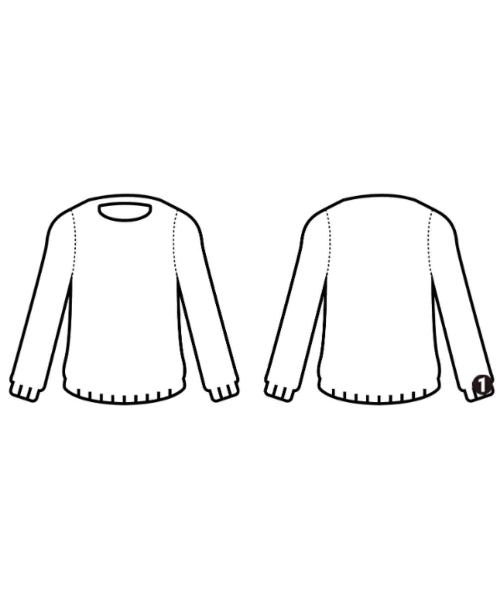 PLST（プラステ）ニット・セーター 白 サイズ:M レディース/2200637524049