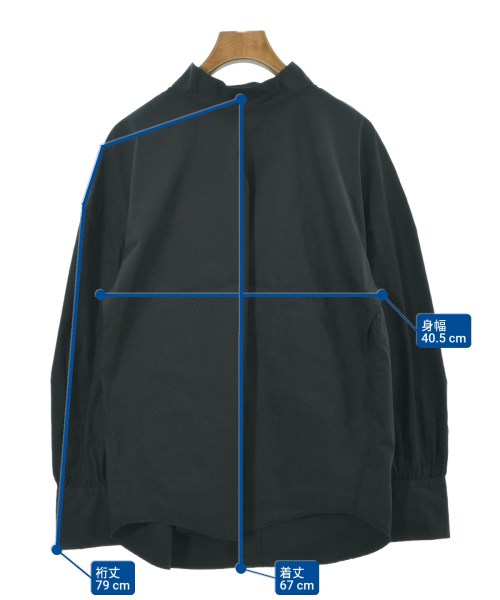 PLST（プラステ）ブラウス 黒 サイズ:M レディース/2200643059030