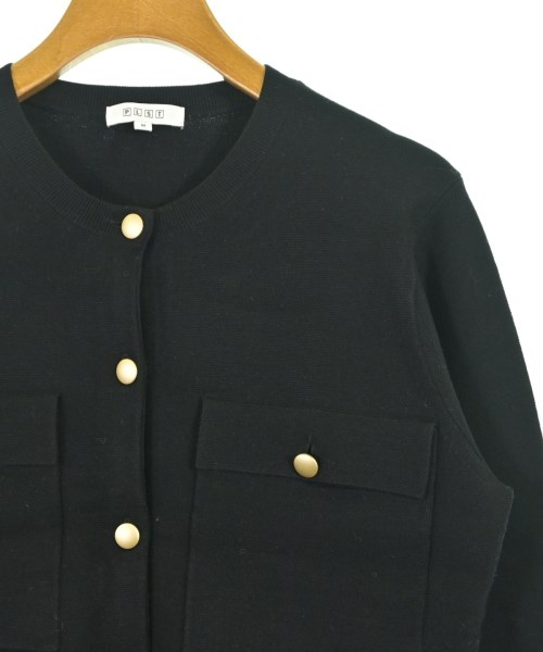 PLST（プラステ）カーディガン 黒 サイズ:M レディース/2200648495055