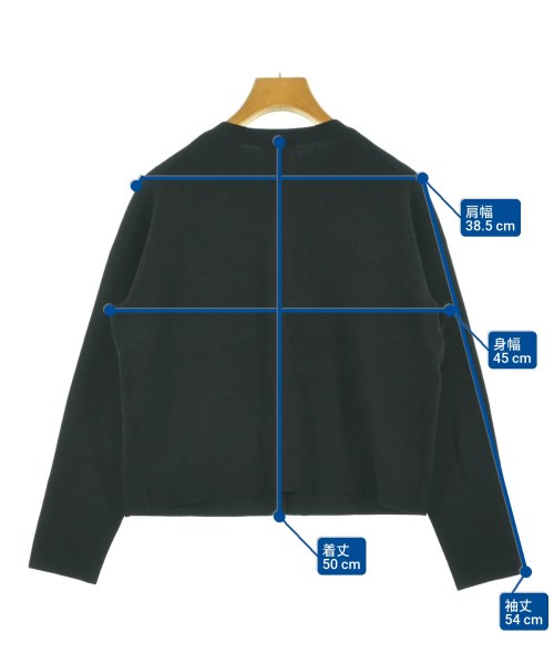 PLST（プラステ）カーディガン 黒 サイズ:M レディース/2200648495055