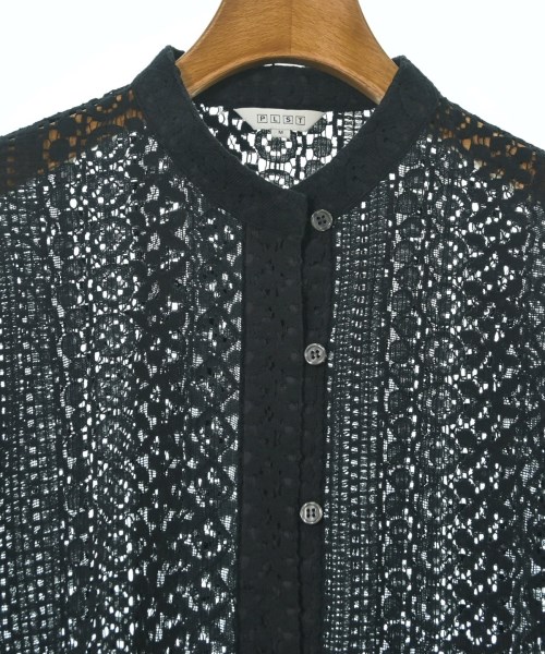 PLST（プラステ）カジュアルシャツ 黒 サイズ:M レディース/2200648495239