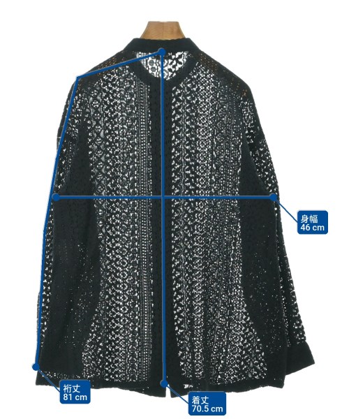 PLST（プラステ）カジュアルシャツ 黒 サイズ:M レディース/2200648495239