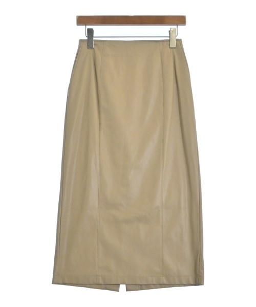 PLST(プラステ)ロング・マキシ丈スカート ベージュ サイズ:M/2200648495284