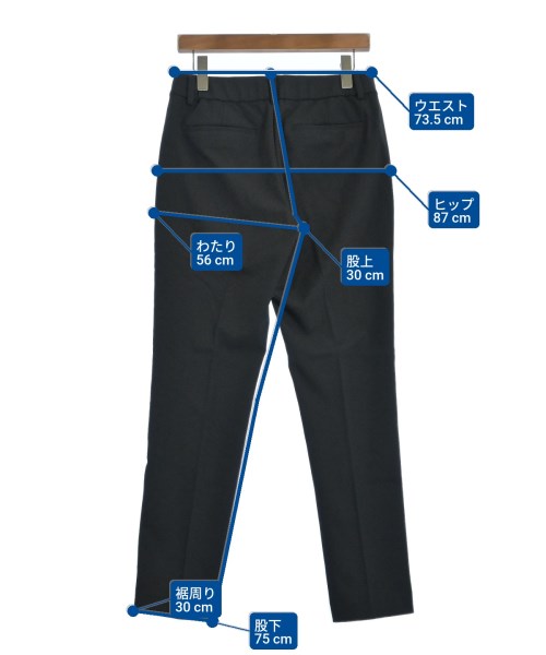 PLST（プラステ）スラックス 黒 サイズ:L レディース/2200648495369