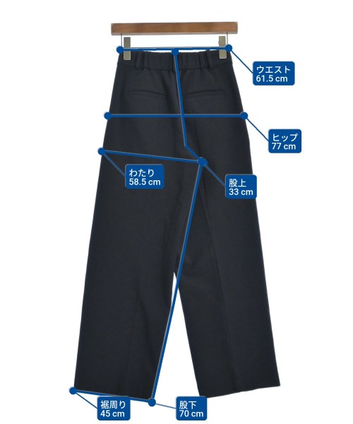 PLST（プラステ）スラックス 紺 サイズ:XS レディース/2200644927062