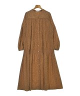 PLST（プラステ）シャツワンピース 茶 サイズ:S レディース/2200648243014