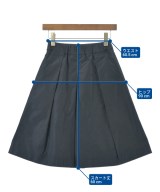 PLST（プラステ）ひざ丈スカート 紺 サイズ:XS レディース/2200653164014