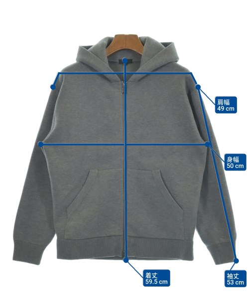 PLST（プラステ）パーカー グレー サイズ:S レディース/2200645443011