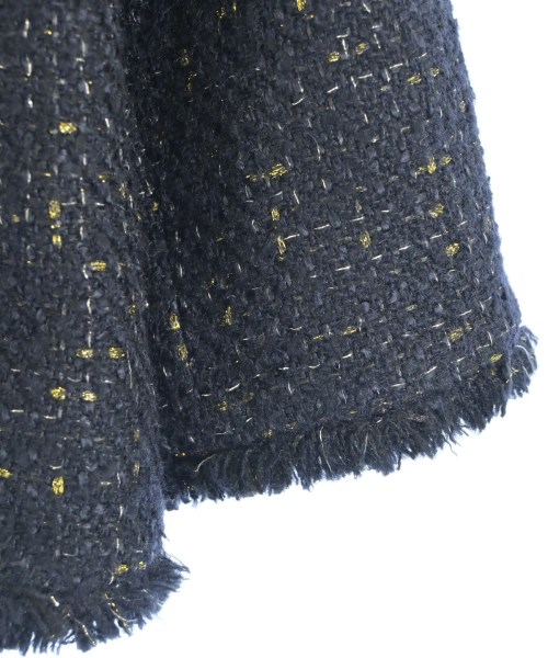 PLST（プラステ）ノーカラージャケット 紺 サイズ:M レディース/2200648146049