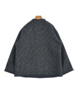 PLST（プラステ）ノーカラージャケット 紺 サイズ:M レディース/2200648146049