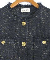 PLST（プラステ）ノーカラージャケット 紺 サイズ:M レディース/2200648146049