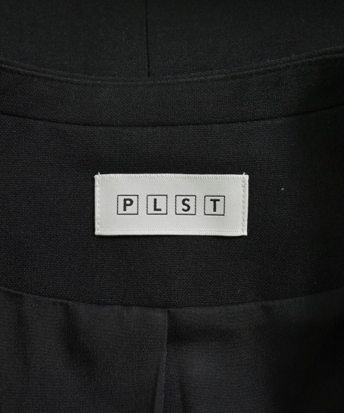 PLST（プラステ）ノーカラージャケット 黒 サイズ:M レディース/2200644695053