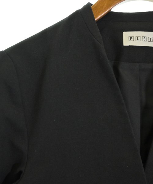 PLST（プラステ）ノーカラージャケット 黒 サイズ:M レディース/2200644695053