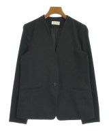 PLST（プラステ）ノーカラージャケット 黒 サイズ:M レディース/2200644695053