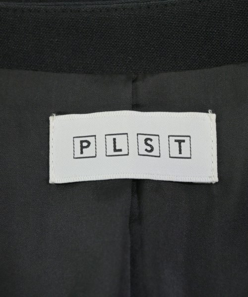 PLST（プラステ）ノーカラージャケット 黒 サイズ:S レディース/2200649946150