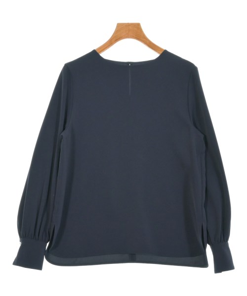 PLST(プラステ)ブラウス 紺 サイズ:S/2200646787039