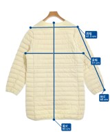 PLST（プラステ）ダウンジャケット/ダウンベスト 白 サイズ:L レディース/2200648999027