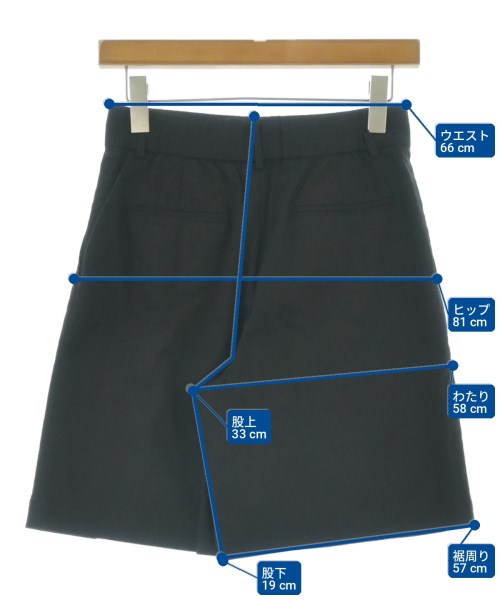 PLST（プラステ）ショートパンツ 黒 サイズ:M レディース/2200699388160