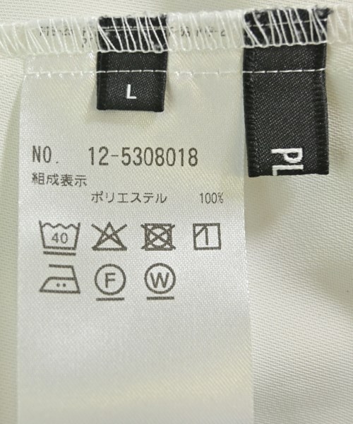 PLST（プラステ）ブラウス 白 サイズ:L レディース/2200687595143