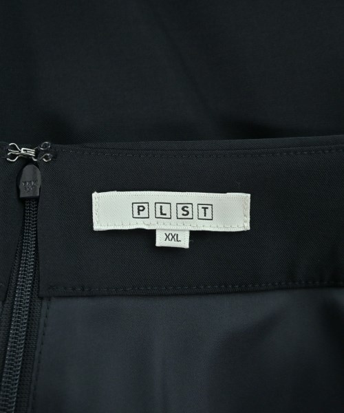 PLST（プラステ）ひざ丈スカート 紺 サイズ:XXL レディース/2200701496036