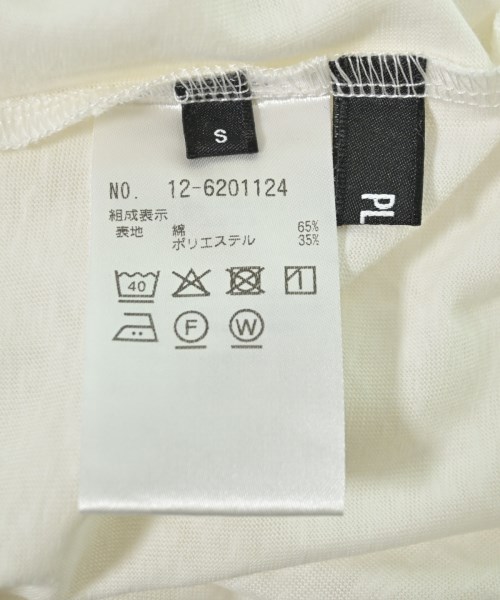 PLST（プラステ）Tシャツ・カットソー 白 サイズ:S レディース/2200706893014