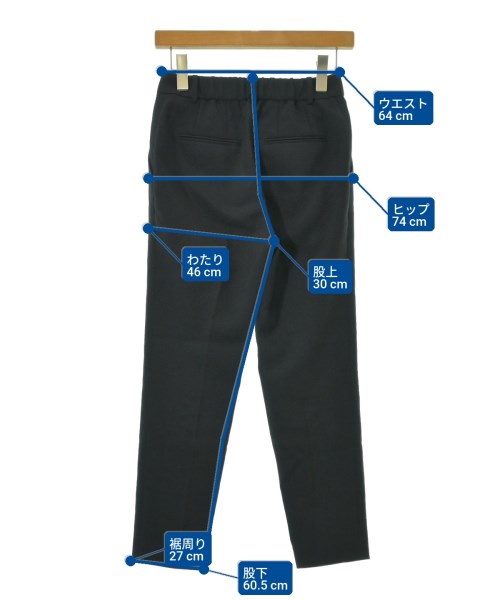 PLST（プラステ）スラックス 黒 サイズ:XS レディース/2200708339022