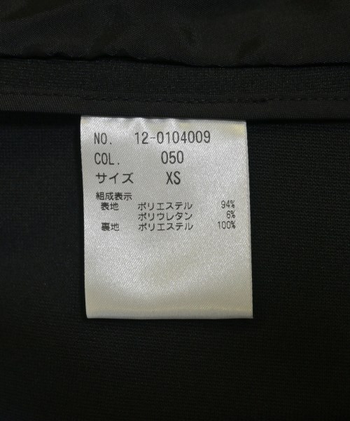 PLST（プラステ）テーラードジャケット 黒 サイズ:XS レディース/2200695378264