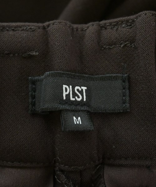 PLST（プラステ）スラックス 茶 サイズ:M レディース/2200703939012