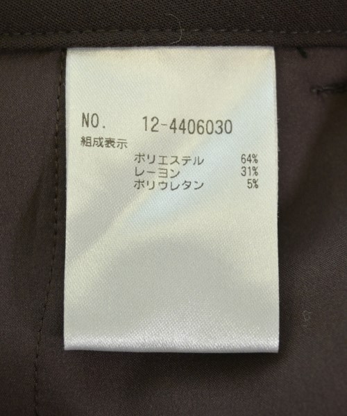 PLST（プラステ）スラックス 茶 サイズ:M レディース/2200703939012