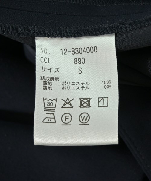 PLST（プラステ）ノーカラージャケット 紺 サイズ:S レディース/2200708994078