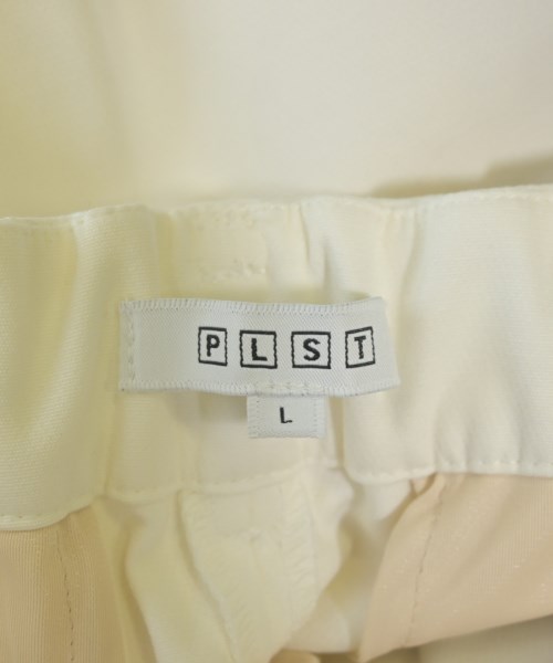 PLST（プラステ）スラックス 白 サイズ:L レディース/2200704942462