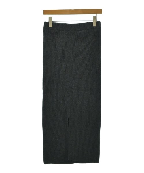 PLST（プラステ）ロング・マキシ丈スカート グレー サイズ:M レディース/2200659423122