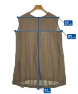PLST（プラステ）ベスト/ノースリーブ 茶 サイズ:M レディース/2200659815125