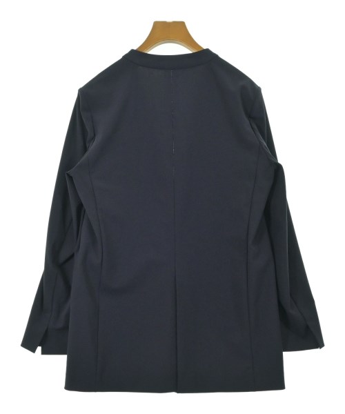PLST（プラステ）ノーカラージャケット 紺 サイズ:S レディース/2200663200061